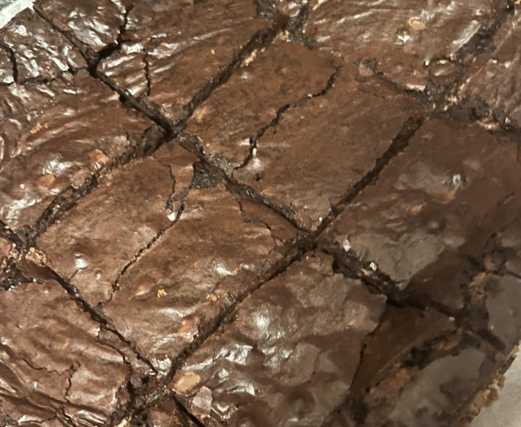 Fudgy classic brownies